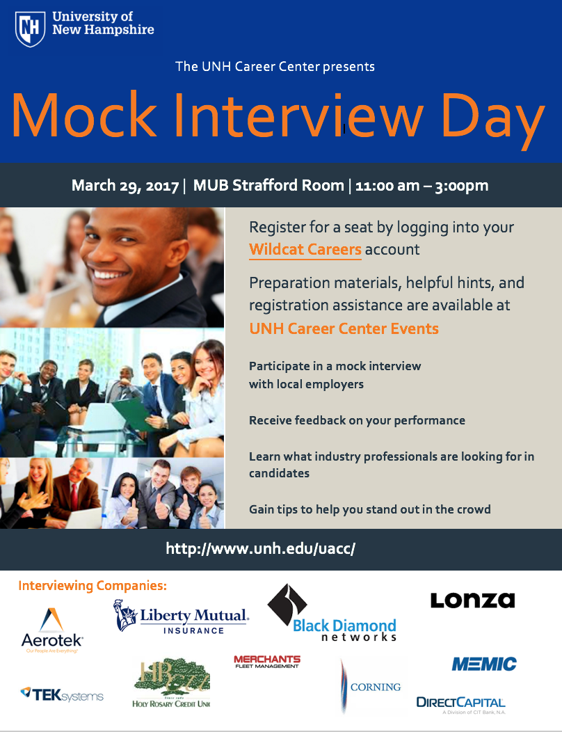 Image Mock Interview Day advertisement